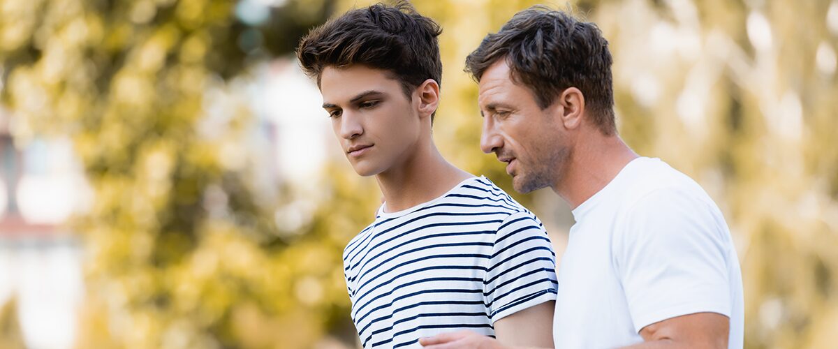 talking with family and friends