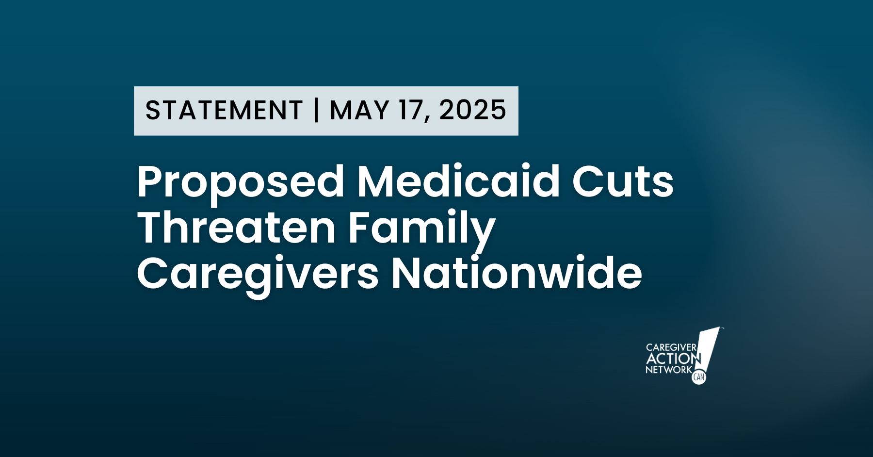 Statement Proposed Medicaid Cuts - May 17, 2025