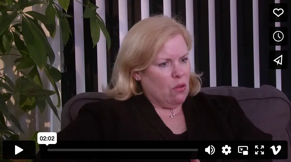 Caregiver Sharing Words of Wisdom